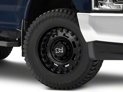 Black Rhino Axle Matte Black 8-Lug Wheel; 20x9.5; 6mm Offset (17-22 F-350 Super Duty SRW)