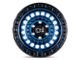 Black Rhino Sentinel Cobalt Blue with Black Ring 8-Lug Wheel; 17x8.5; 0mm Offset (17-22 F-350 Super Duty SRW)