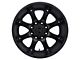 Black Rhino Glamis Matte Black 6-Lug Wheel; 22x14; -74mm Offset (99-06 Sierra 1500)