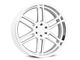 Black Rhino Katavi Silver 6-Lug Wheel; 24x10; 20mm Offset (99-06 Sierra 1500)