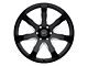 Black Rhino Mozambique Gloss Black Milled 6-Lug Wheel; 24x10; 25mm Offset (99-06 Sierra 1500)