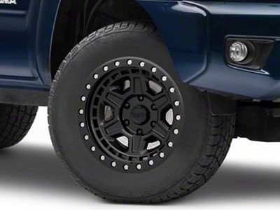 Black Rhino Reno Matte Black with Brass Bolts 6-Lug Wheel; 20x9.5; 12mm Offset (99-06 Sierra 1500)