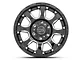 Black Rhino Sierra Gloss Black Milled 6-Lug Wheel; 17x9; 12mm Offset (99-06 Sierra 1500)
