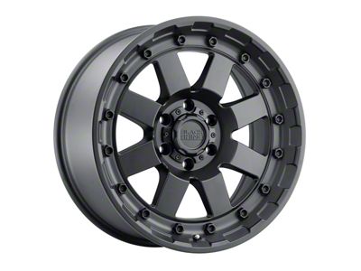 Black Rhino Cleghorn Matte Black 6-Lug Wheel; 20x9; 12mm Offset (99-06 Silverado 1500)
