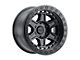 Black Rhino Reno Beadlock Matte Black with Black Bolts 6-Lug Wheel; 17x8.5; 0mm Offset (19-24 Sierra 1500)