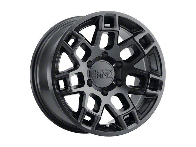 Black Rhino Ridge Matte Black 6-Lug Wheel; 20x9; 12mm Offset (19-24 Sierra 1500)