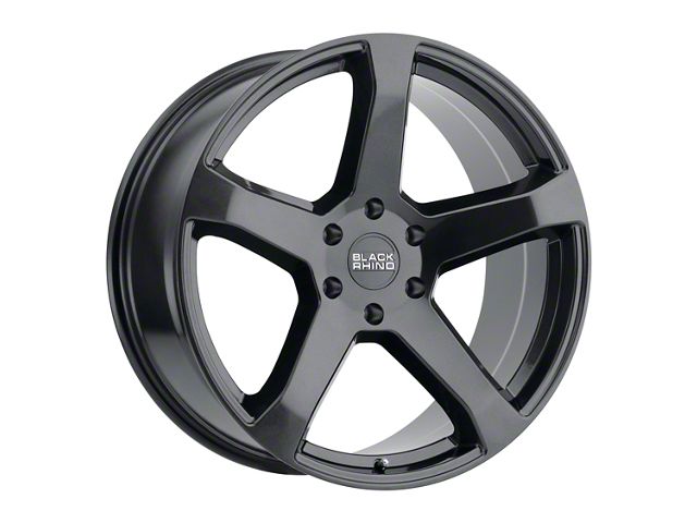 Black Rhino Faro Metallic Black 5-Lug Wheel; 20x9; 20mm Offset (02-08 RAM 1500, Excluding Mega Cab)