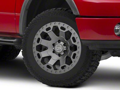 Black Rhino Warlord Matte Gunmetal 6-Lug Wheel; 20x9; 12mm Offset (04-08 F-150)