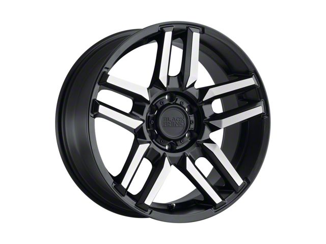 Black Rhino Mesa Matte Black Machined 6-Lug Wheel; 20x9; 12mm Offset (04-08 F-150)