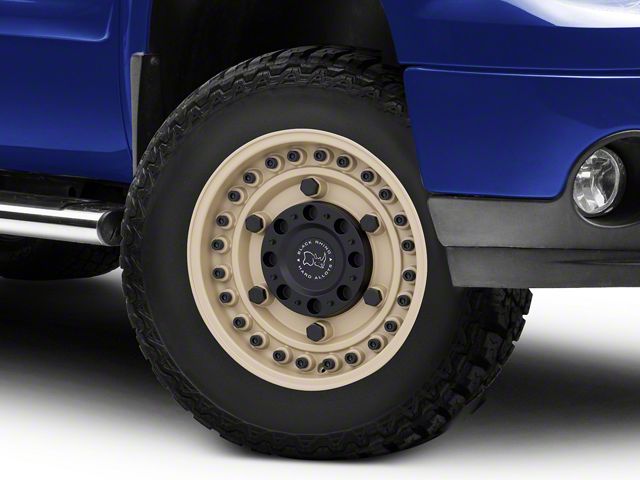 Black Rhino Armory Desert Sand 6-Lug Wheel; 17x9.5; -18mm Offset (07-13 Sierra 1500)