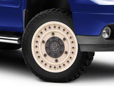 Black Rhino Armory Desert Sand 6-Lug Wheel; 20x9.5; -18mm Offset (07-13 Sierra 1500)