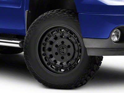 Black Rhino Arsenal Textured Matte Black 6-Lug Wheel; 18x9.5; -18mm Offset (07-13 Sierra 1500)