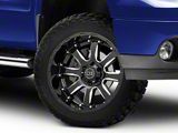 Black Rhino Sierra Gloss Black Milled 6-Lug Wheel; 20x10; -12mm Offset (07-13 Sierra 1500)