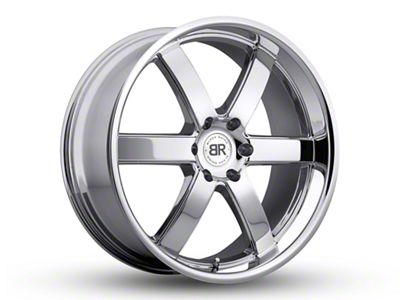 Black Rhino Pondora Chrome 6-Lug Wheel; 20x8.5; 18mm Offset (07-13 Sierra 1500)