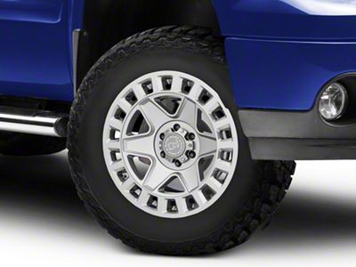 Black Rhino York Matte Gunmetal 6-Lug Wheel; 18x9; 12mm Offset (07-13 Sierra 1500)