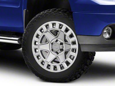 Black Rhino York Matte Gunmetal 6-Lug Wheel; 20x9; 12mm Offset (07-13 Sierra 1500)