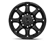 Black Rhino Glamis Matte Black 8-Lug Wheel; 17x9; -12mm Offset (11-16 F-250 Super Duty)