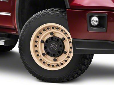 Black Rhino Armory Desert Sand 6-Lug Wheel; 17x9.5; 6mm Offset (14-18 Sierra 1500)