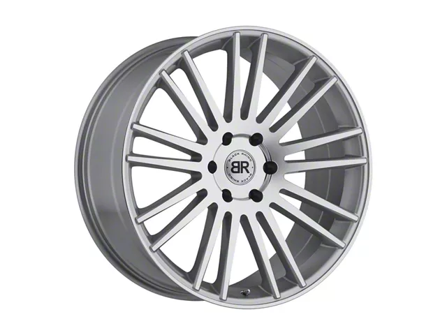 Black Rhino Kruger Silver 6-Lug Wheel; 22x9.5; 10mm Offset (14-18 Sierra 1500)