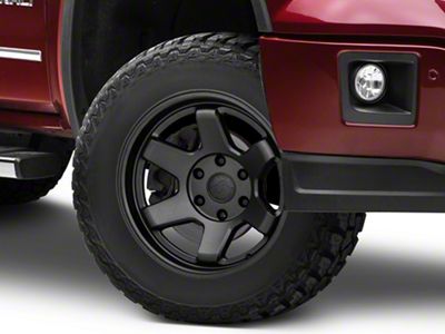 Black Rhino Roku Gunblack 6-Lug Wheel; 18x9.5; -18mm Offset (14-18 Sierra 1500)