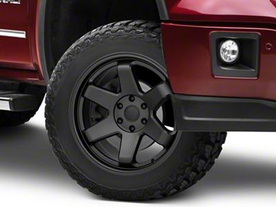 Black Rhino Roku Gunblack 6-Lug Wheel; 20x9.5; 12mm Offset (14-18 Sierra 1500)