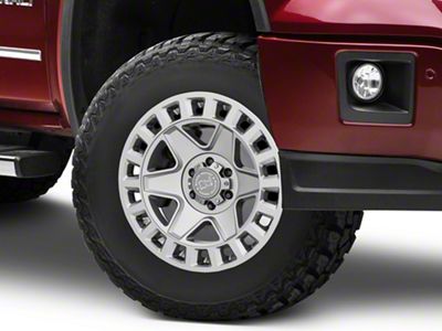 Black Rhino York Matte Gunmetal 6-Lug Wheel; 17x9; -12mm Offset (14-18 Sierra 1500)