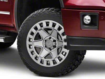 Black Rhino York Matte Gunmetal 6-Lug Wheel; 20x9; 12mm Offset (14-18 Sierra 1500)