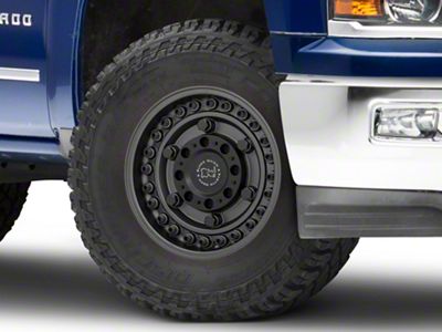 Black Rhino Armory Gunblack 6-Lug Wheel; 17x9.5; -18mm Offset (14-18 Silverado 1500)