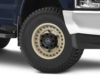 Black Rhino Armory Desert Sand 8-Lug Wheel; 17x9.5; -18mm Offset (17-22 F-350 Super Duty SRW)