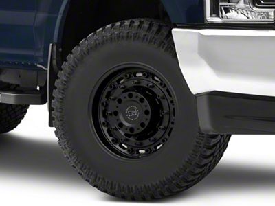 Black Rhino Arsenal Textured Matte Black 8-Lug Wheel; 17x9.5; -18mm Offset (17-22 F-250 Super Duty)