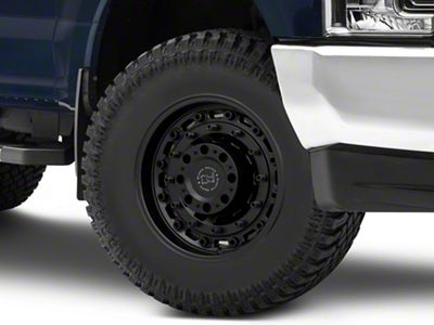 Black Rhino Arsenal Textured Matte Black 8-Lug Wheel; 18x9.5; -18mm Offset (17-22 F-250 Super Duty)