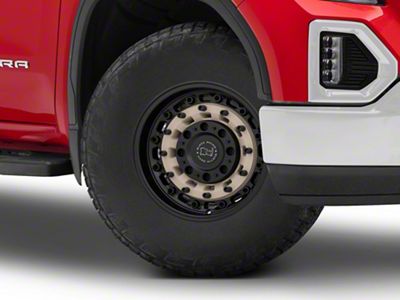 Black Rhino Arsenal Sand on Black 6-Lug Wheel; 17x9.5; -18mm Offset (19-25 Sierra 1500)