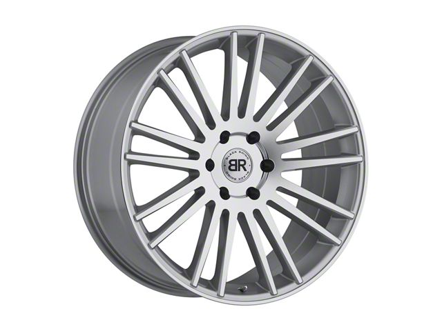 Black Rhino Kruger Silver 6-Lug Wheel; 22x9.5; 10mm Offset (19-24 Sierra 1500)