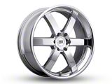 Black Rhino Pondora Chrome 6-Lug Wheel; 20x8.5; 18mm Offset (19-25 Sierra 1500)