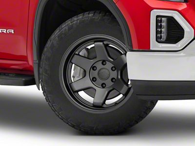 Black Rhino Roku Gunblack 6-Lug Wheel; 20x9.5; 12mm Offset (19-25 Sierra 1500)