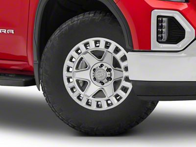 Black Rhino York Matte Gunmetal 6-Lug Wheel; 18x9; 12mm Offset (19-25 Sierra 1500)