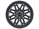 Black Rhino Hollister Gloss Black Milled 8-Lug Wheel; 20x9.5; -18mm Offset (20-24 Silverado 3500 HD SRW)