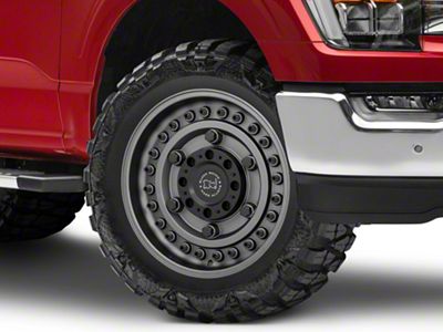 Black Rhino Armory Gunblack 6-Lug Wheel; 20x9.5; 6mm Offset (21-24 F-150)