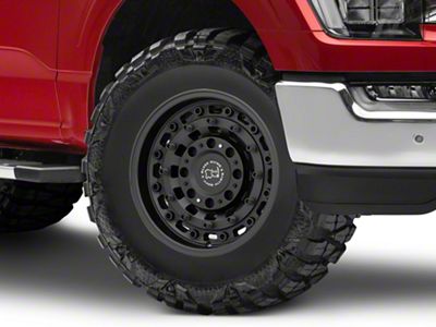Black Rhino Arsenal Textured Matte Black 6-Lug Wheel; 17x9.5; 12mm Offset (21-25 F-150)