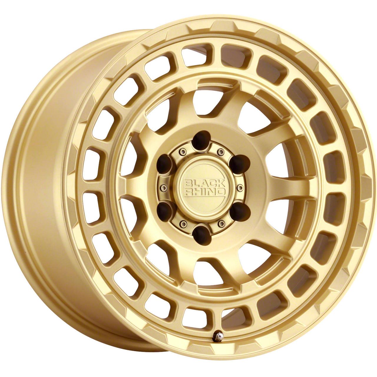 Black Rhino Chamber Matte Gold 6-Lug Wheel; 20×9.5; 12mm Offset (21-24 F-150)