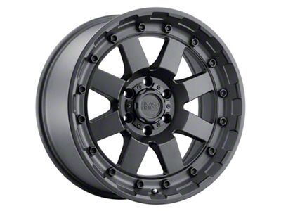 Black Rhino Cleghorn Matte Black 6-Lug Wheel; 20x9; 12mm Offset (21-25 F-150)