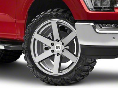Black Rhino Karoo Gloss Gunmetal 6-Lug Wheel; 24x10; 30mm Offset (21-25 F-150)