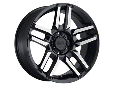 Black Rhino Mesa Matte Black Machined 6-Lug Wheel; 20x9; 12mm Offset (21-24 F-150)