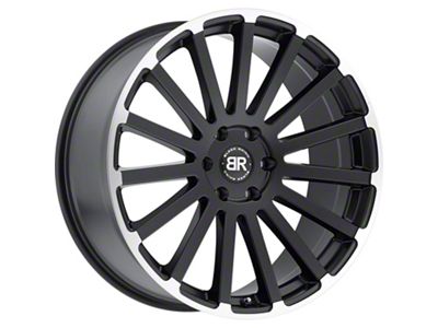 Black Rhino Spear Matte Black Machined 6-Lug Wheel; 20x9; 30mm Offset (21-25 F-150)