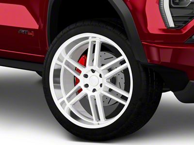 Black Rhino Katavi Silver 6-Lug Wheel; 22x10; 10mm Offset (23-26 Canyon)