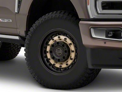 Black Rhino Arsenal Sand on Black 8-Lug Wheel; 17x9.5; -18mm Offset (23-25 F-250 Super Duty)