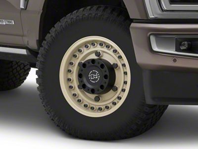 Black Rhino Armory Desert Sand 8-Lug Wheel; 17x9.5; 6mm Offset (23-25 F-350 Super Duty SRW)