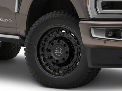 Black Rhino Arsenal Textured Matte Black 8-Lug Wheel; 20x9.5; 12mm Offset (23-25 F-350 Super Duty SRW)