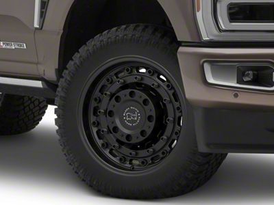 Black Rhino Arsenal Textured Matte Black 8-Lug Wheel; 20x9.5; -18mm Offset (23-24 F-350 Super Duty SRW)