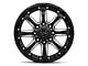Black Rhino Sierra Gloss Black Milled 8-Lug Wheel; 18x9; -12mm Offset (23-24 F-350 Super Duty SRW)